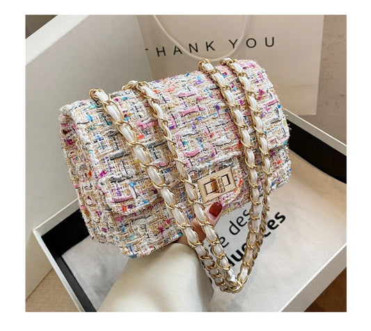 حقيبة كروس بودي فاخرة للنساء بتصميم جديد