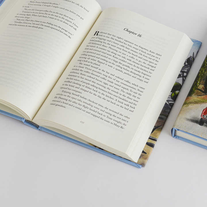 طباعة كتب روايات غلاف مقوى