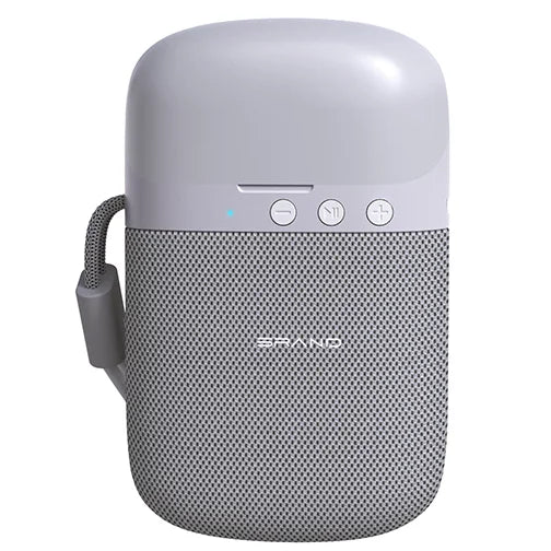 Stereo headphones with wireless charging case