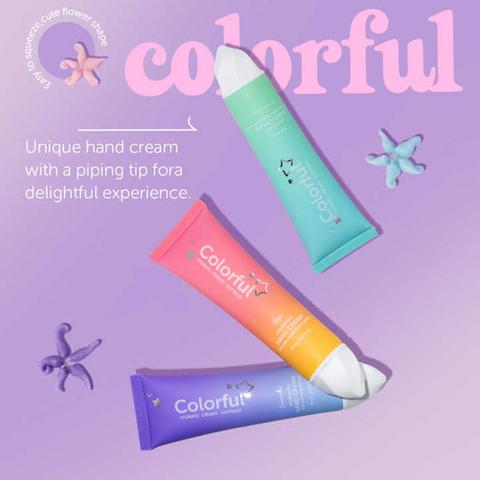 مجموعة كريم اليدين برائحة الآيس كريم واللافندر- العنايه باليدين