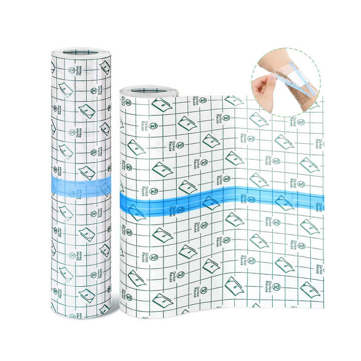 6 أحجام شفافة خلع الملابس أو الوشم واضحة دش . Sizes Transparent Dressing or Tattoo Clear Shower Patch