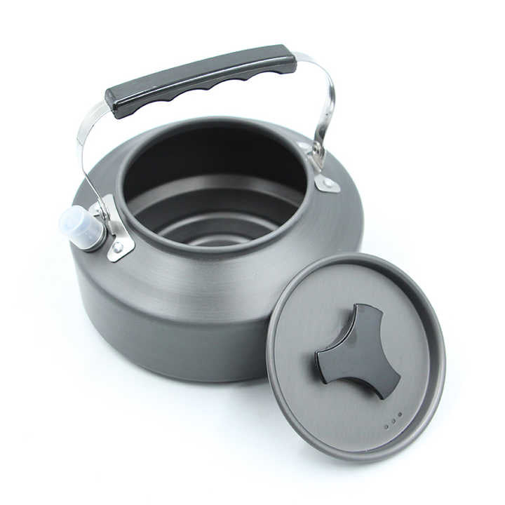مجموعة أدوات طهي للتخييم مدمجة من سيلكو . Silco Compact Camping Cookware Set