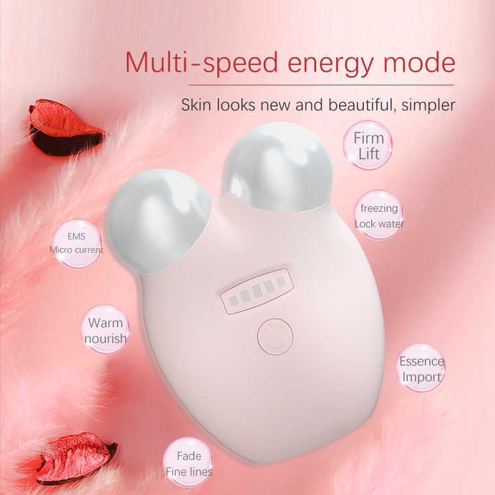 Skin tightening beauty device