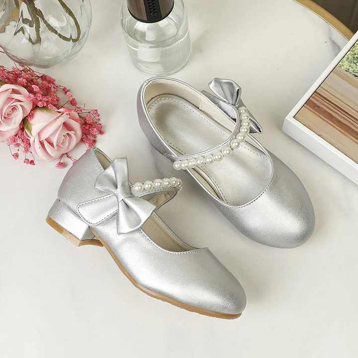 Pearl girls' heels