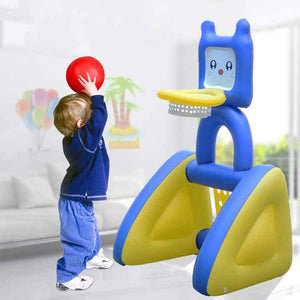 Basketball Set Hoop Game Toy Inflatable-مجموعة لعبة كرة السلة