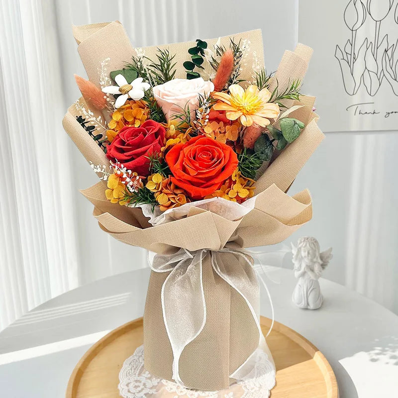 بوتيك فلاور _ ورد برتقالي