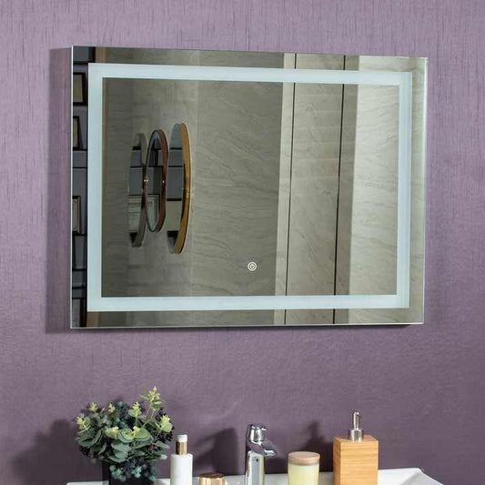 مرآة حمام حديثة فاخرة مضادة للضباب - Luxury Modern Bathroom Mirror for Door
