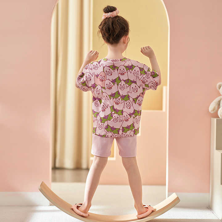 Custom Summer Cotton Pajamas for Kids Child