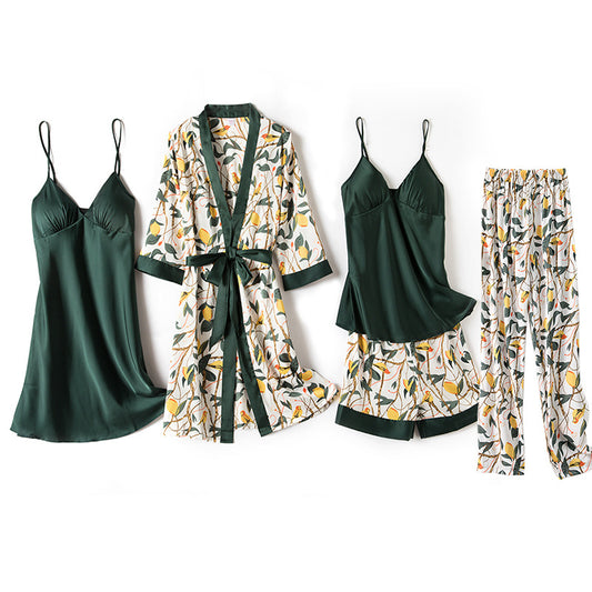 ماركة تركية نسائية 5 قطع فاخرة طقم ملابس