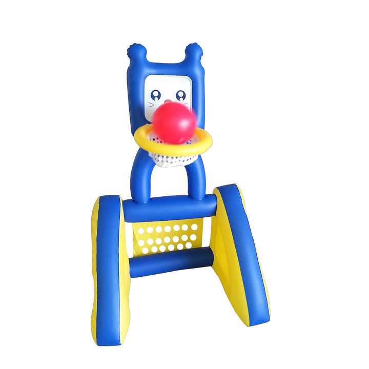 Basketball Set Hoop Game Toy Inflatable-مجموعة لعبة كرة السلة