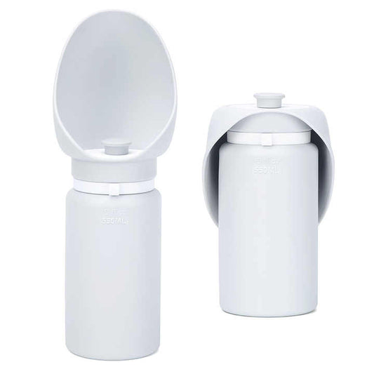 زجاجة مياه محمولة قابلة للطي للسفر للكلاب . Portable Collapsible Travel Water Bottle for Dogs