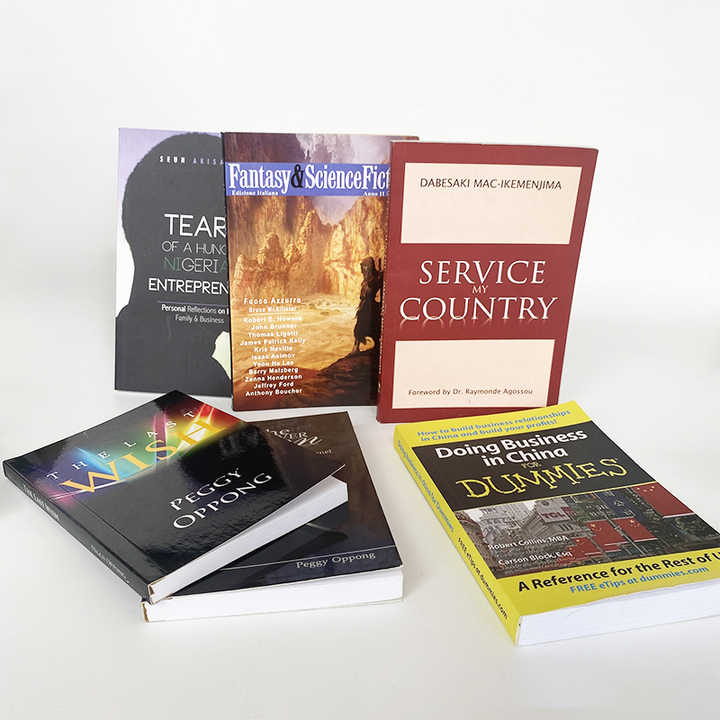 Fast Delivery Personalized English Books Perfect Bound Story Novel Paperback Book Custom Printing Service