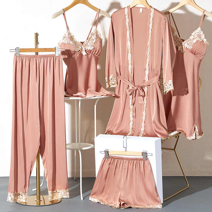 Women's satin pajama set
