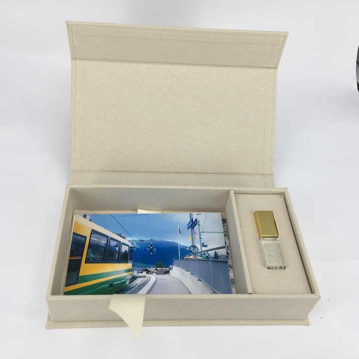 x6 5x7 6x8 صور وUSB . Linen Box 4x6 5x7 6x8