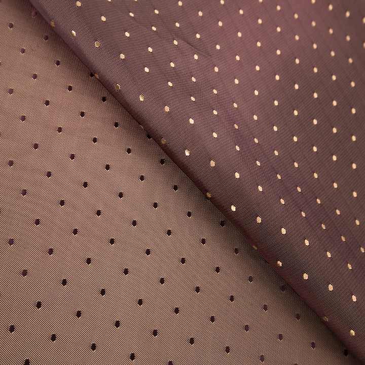 acquard Fabric- قماش جاكار منقط ببطانة