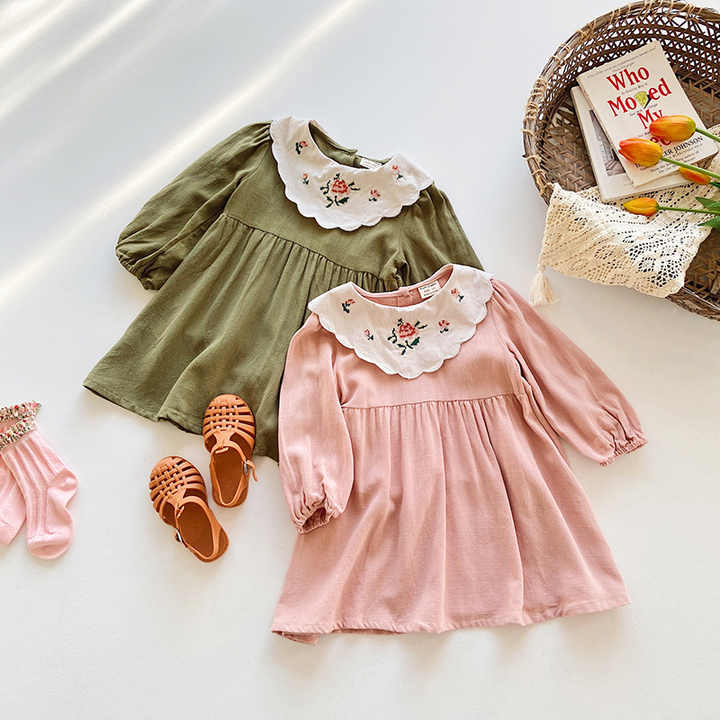 Hot sale high quality beautiful long summer boutique dresses for girls عرض ساخن علي جودة عالية علي فساتين بوتيك الصيف طويلة وجميلة للاطفال الفتيات