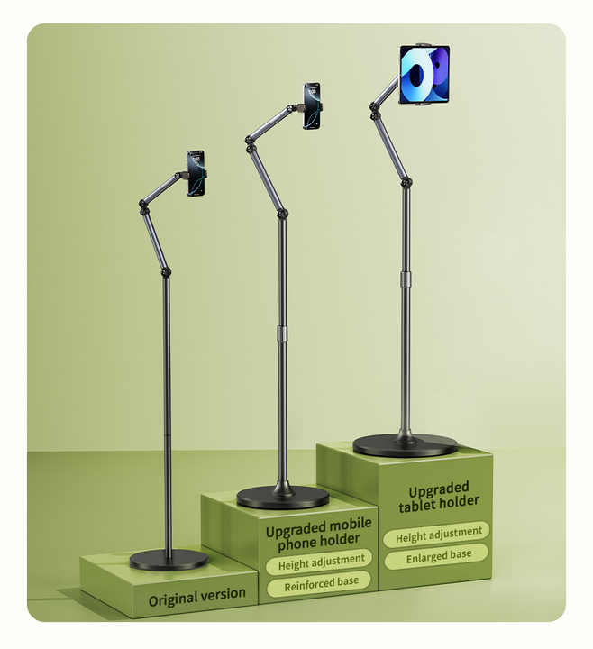 Feixiang Factory, L58 Floor Stand for Phone and Tablet, Lazy Bed/Sofa Stand.