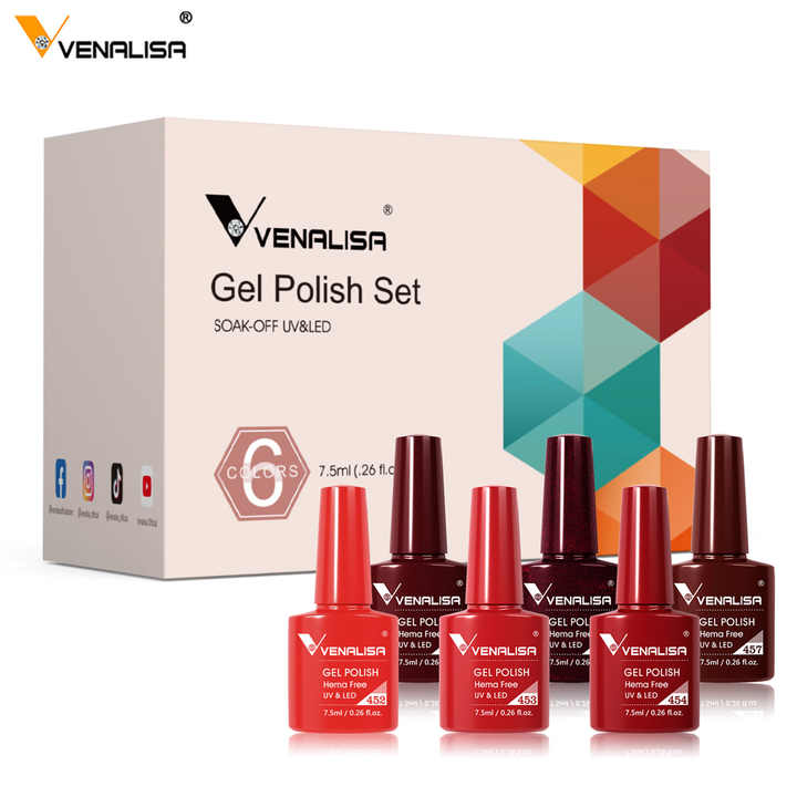 Venalisa Gel Nail Polish Set