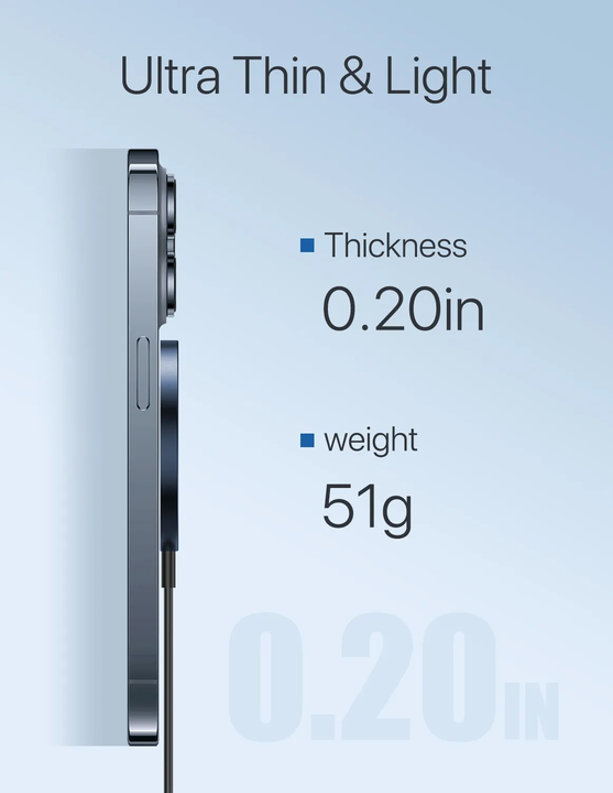 15W Slim Magnetic Wireless Charger