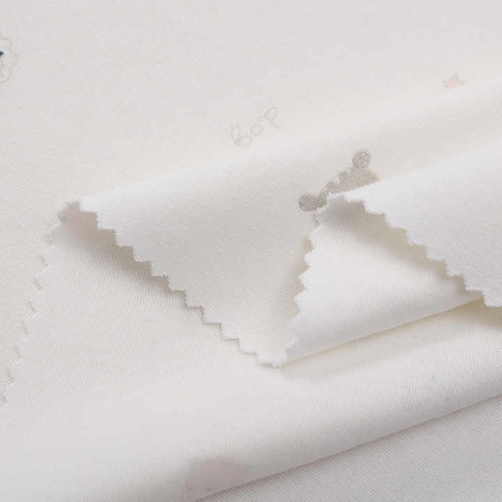 Cotton Jersey Fabric for Baby Clothing - قماش تيري محبوك من ألياف الخيزران