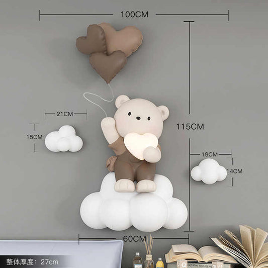 ديكور مبتكر على شكل دب