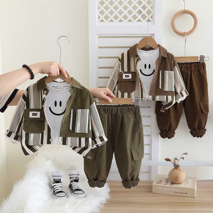 Children's cotton suit