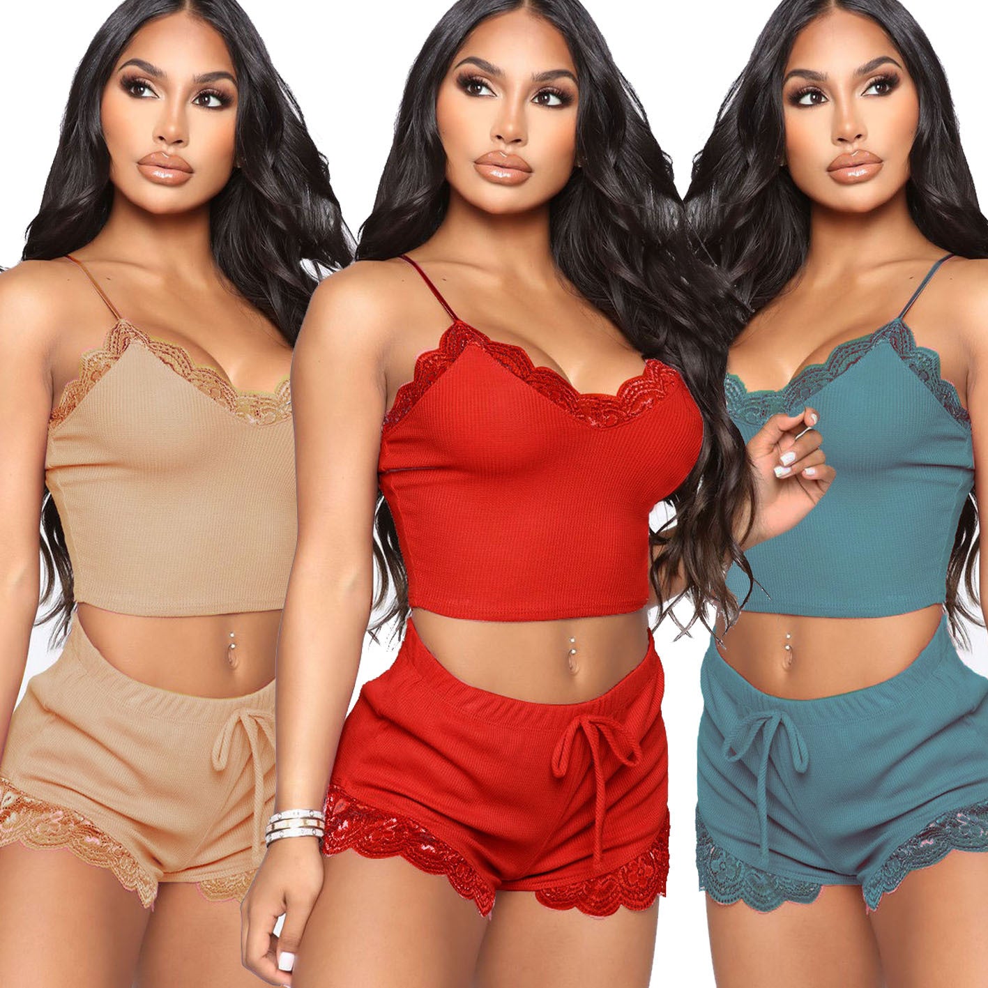 بيجامة نوم -بدلات نوم نسائيه