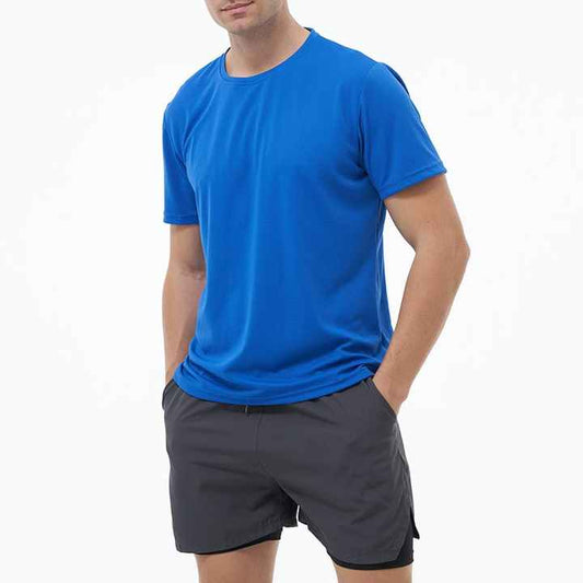 تي شيرت رجالي فضفاض بأكمام