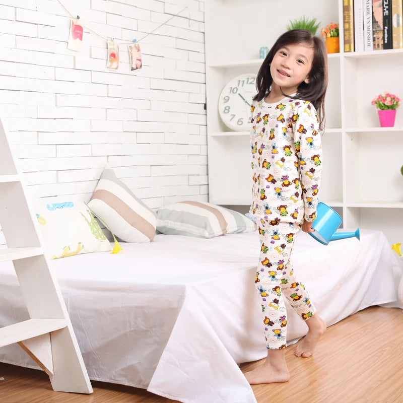 بيجامه اطفال مريحه كم طويل