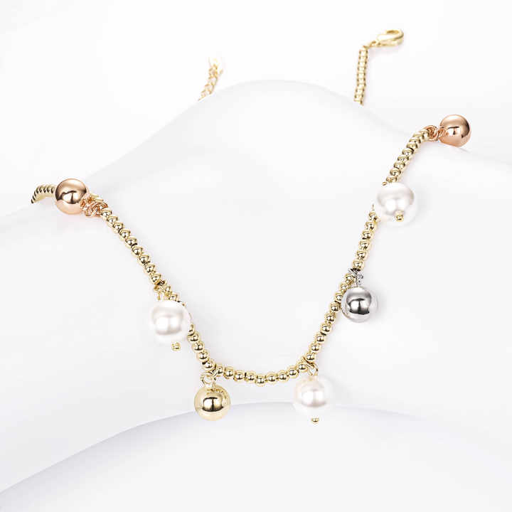 14k rose gold plated necklaceقلادة مطلية بالذهب الوردي عيار 14 قيراطًا