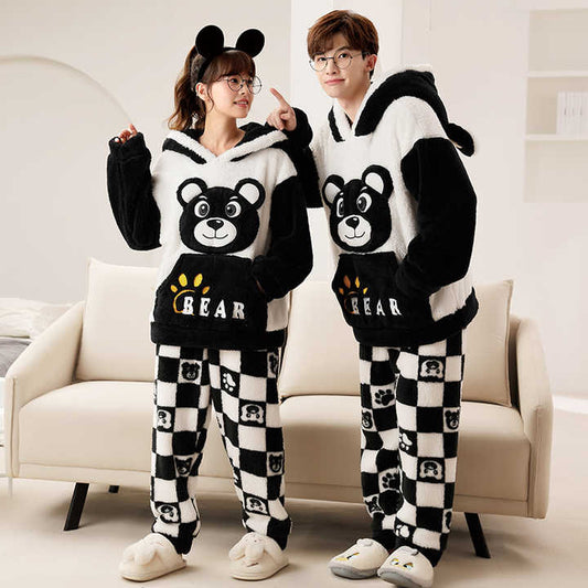 بيجامة الدب - طقم الزوجين