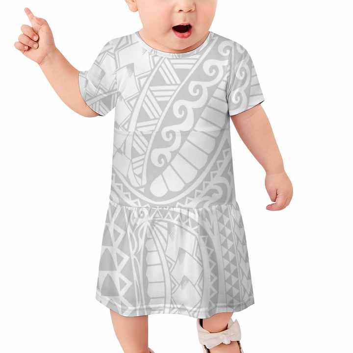 Baby Girls White Outfits Toddler Girls-ملابس بيضاء للبنات