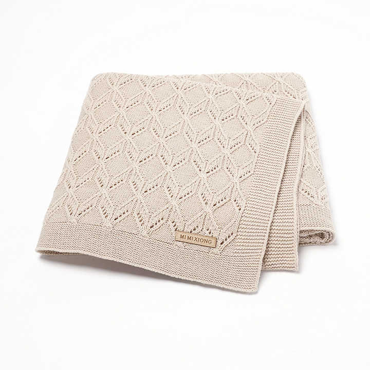  Newborn Baby Knitted Wrap -محبوكة للأطفال حديثي