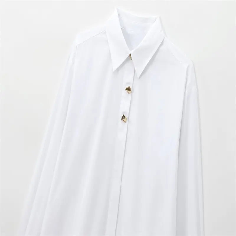 Women's poplin shirt