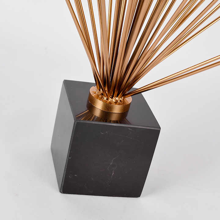 Luxury metal decorative letter, abstract coffee table, wine cabinet, balcony, TV cabinet, home decoration