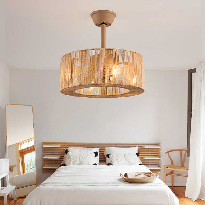 Interior lighting and ceiling fan