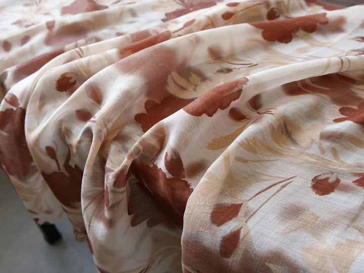 linen fabric dress cheongsam fabricفستان شيونغسام من قماش الكتان المقلد