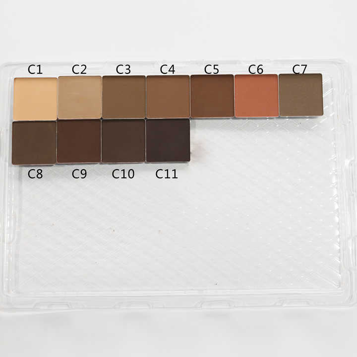 Face contour palette