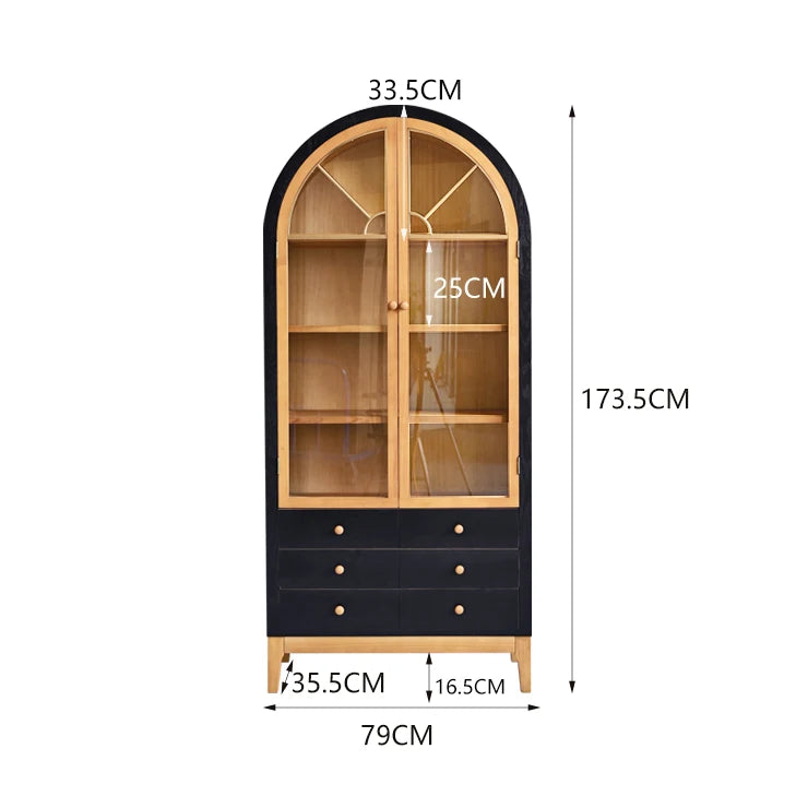 خزانه أدراج تخزين خشبية