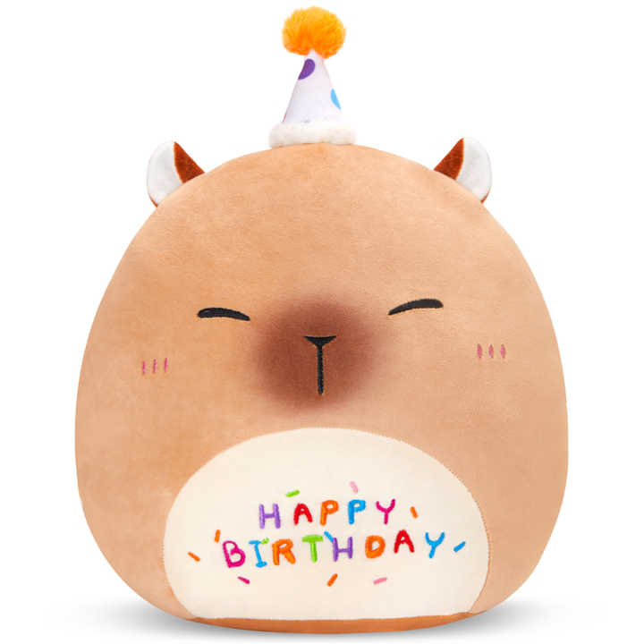 Toy in Birthday Christmas- لعبة كابيبارا بنية كرتونية بتصميم جديد للأطفال