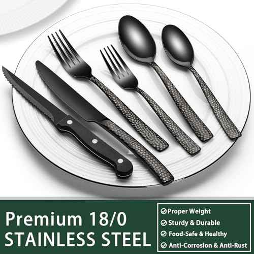 Hammered Silverware - Tool Set