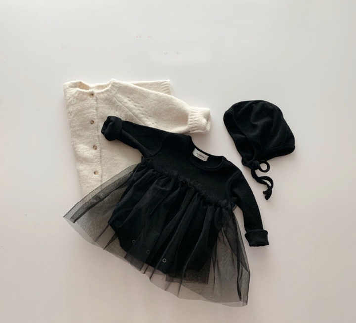 Baby Long Knit Organic Cotton Knitted Cardigan