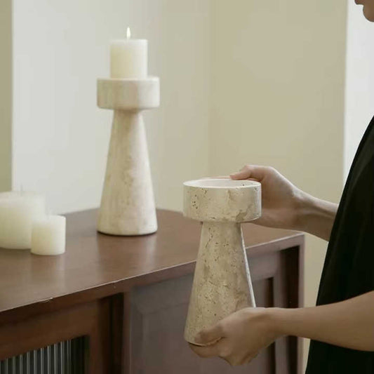 حامل شموع رخامي - اكسسوارات