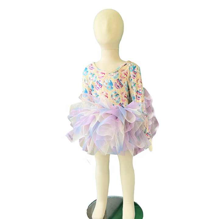 Easter Baby Girl Tutu Dress Tollder Tulle-فستان توتو للبنات