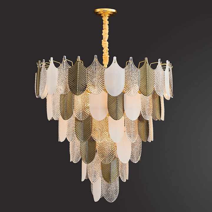 Elegant hanging chandelier for hotels
