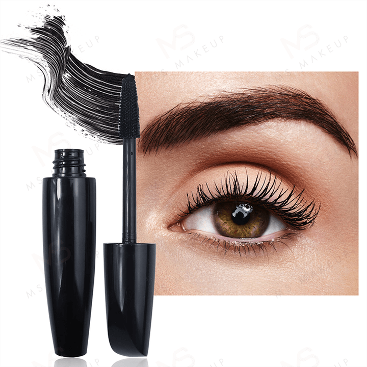مكياج رموش كثيفة من الألياف العضوية - Makeup Organic 3d Fiber Thicker Makeup