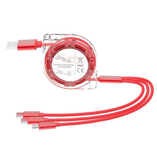 كابل شحن متعدد 3 في 1 ,3