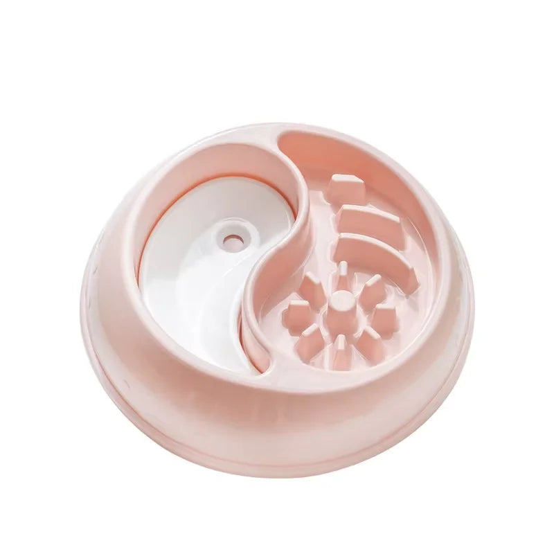 2-in-1 Slow Cooker Anti-Cheek Dog Bowl in Premium 2-Bowls & Feeders