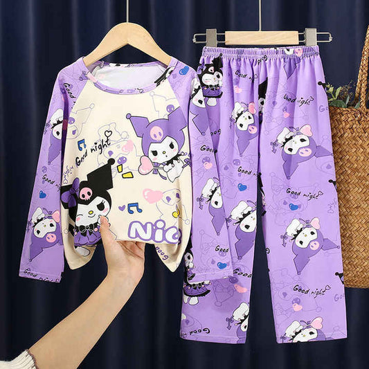Girls Long Sleeve Pajamas