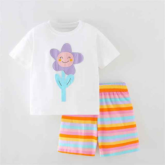 بدلة من قطعتين للبنات شورت